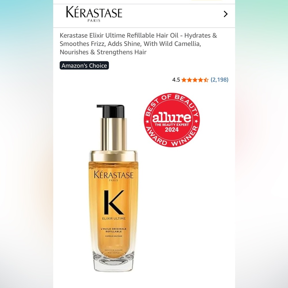 Kerastase Elixir Ultime 2.53 oz